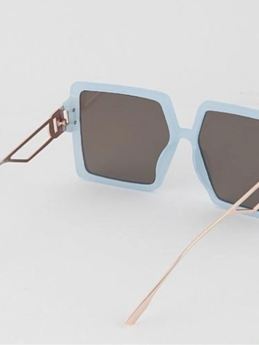 Women’s Hexagonal Fashion Sunglasses - Pink, White, Light Blue, Mint